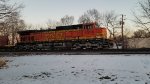 BNSF 4300 on Rail Train